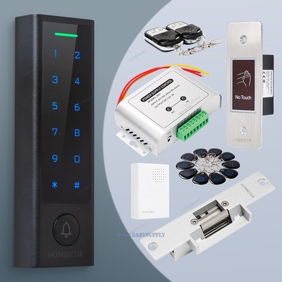 HOMSECUR Weatherproof IP66 APP WIFI PIN Access Control Touch Keypad