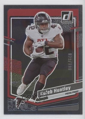 2023 Panini Donruss Press Proof Silver 29/100 Caleb Huntley #14 Rookie RC 14ql