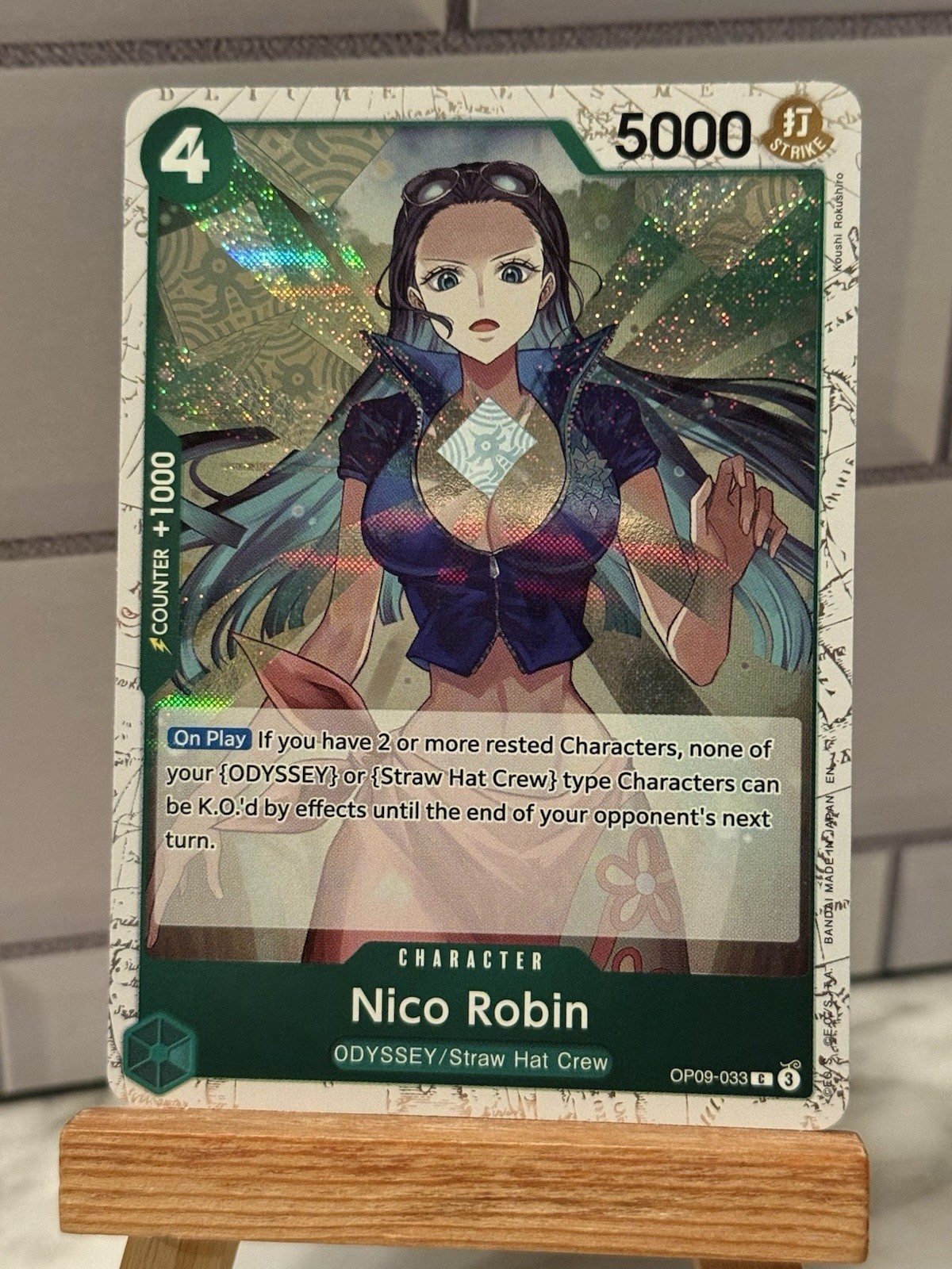 Nico Robin - (Pirate Foil) Foil C Premium Booster -The Best- Vol. 2 OP09-033 NM