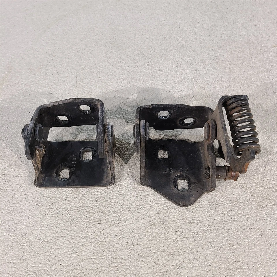 Juego de bisagras de puerta de conductor Corvette C5 97-04 par superior inferior OEM AA7420 Foto 4 de 4