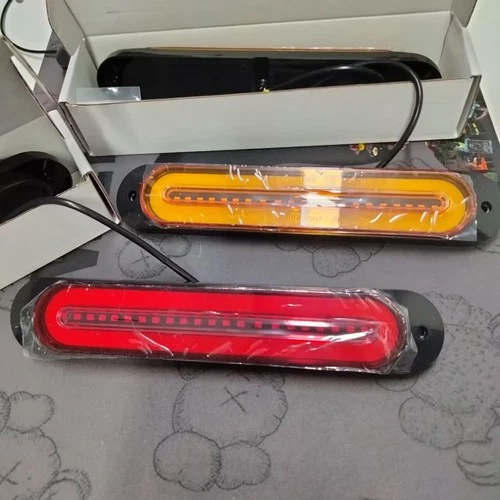 68 LED Rücklichtleiste mit sequenziellem Blinker, Brems- und Rücklicht, 12V24V - Bild 4 von 13