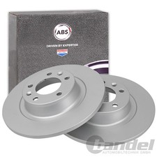 2x A.B.S. BREMSSCHEIBEN 290mm HINTEN passend für PEUGEOT 407