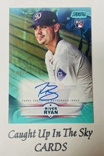 2025 Topps Stadium Club River Ryan RC Turquoise On Card Auto #50/99 Dodgers