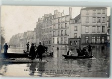 13136749 - Paris La Grande Crue de la Seine Inondation du Quai de la Tournelle