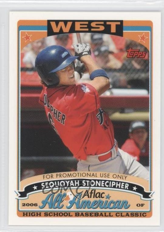 2006 Topps Aflac Promotional Sequoyah Stonecipher #AFLAC-SS m5x
