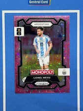 2025-26 Panini Monopoly Prizm FIFA World Cup Lionel Messi Pink Prizm #1