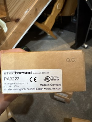 #ad #ad ifm PA3222 Pressure Sensor Efector Digital Display 300 PSI $130.00