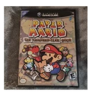 Nintendo GameCube Paper Mario Thousand-Year Door NTSC-U/C w/ Manual RPG E 2004