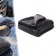 Shiny Wipes Shower Cleaning Cloths - Super Absorbent 15.7x23.6in, Grey US