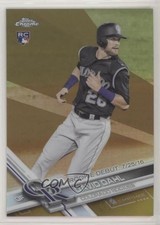 2017 Topps Chrome Update Target Exclusive Gold Refractor 49/50 David Dahl fo7