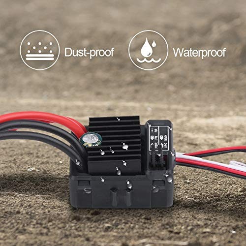 Waterdichte Geborstelde 1060 60A ESC-condensatormodule voor Monster RC