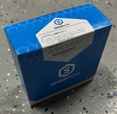 SENSORWORX SWX-221-1  |  LOW VOLT OCC SENSOR, DUAL TECH, SMALL MOTION   |   NEW