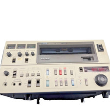 Sony VO-5850 U-matic Videocassette Recorder VCR Player / For Parts or Repair