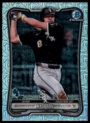 #ad 2026 Bowman #19 Kyle Teel Chrome Mojo Refractors $1.29