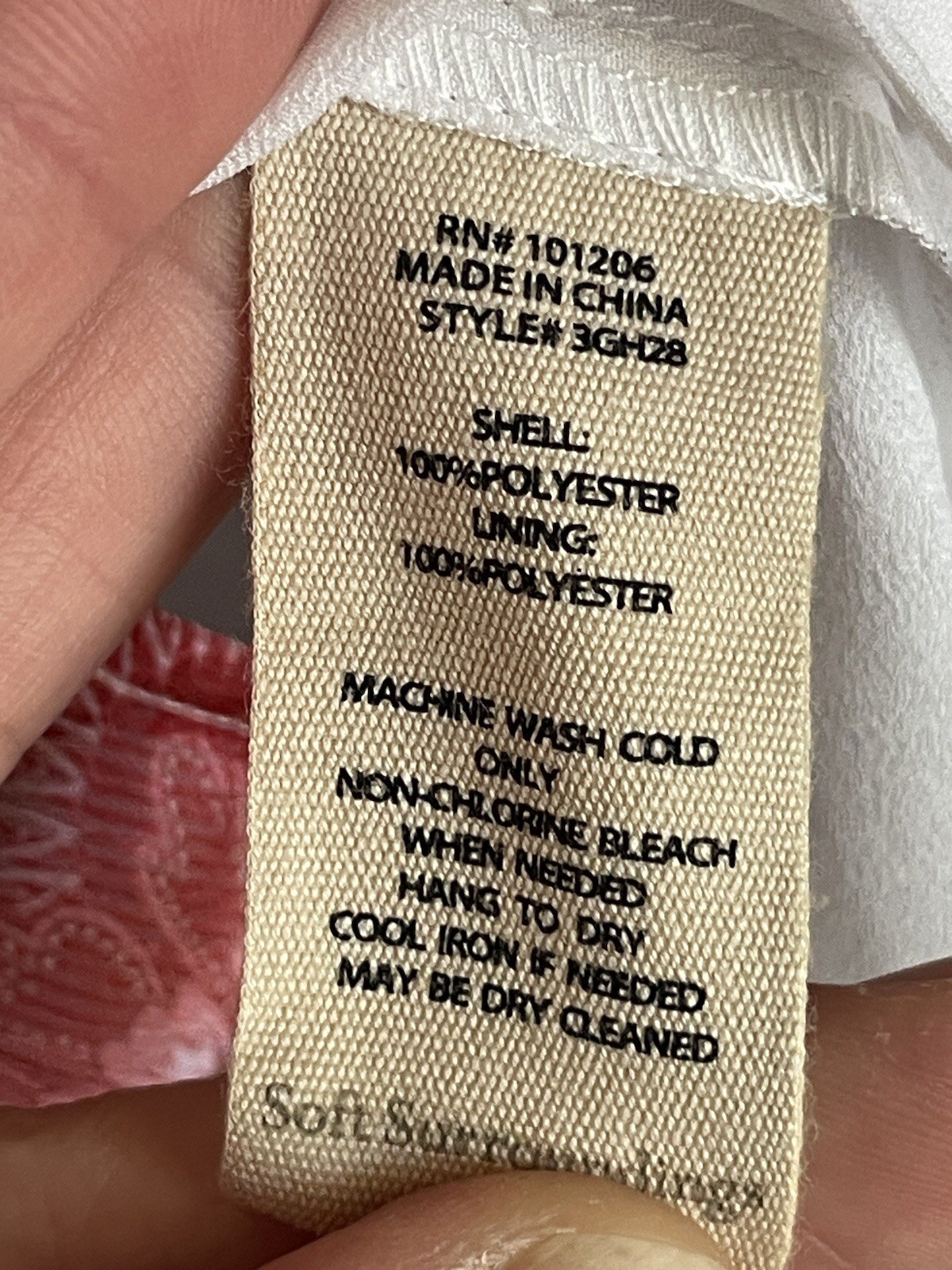 SOFT SURROUNDINGS Patchwork Floral Button TUNIC T… - image 7