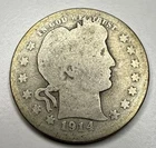 1914 Barber Quarter T16