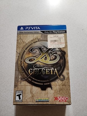 Ys: Memories of Celceta -- Silver Anniversary Edition (Ps Vita)
