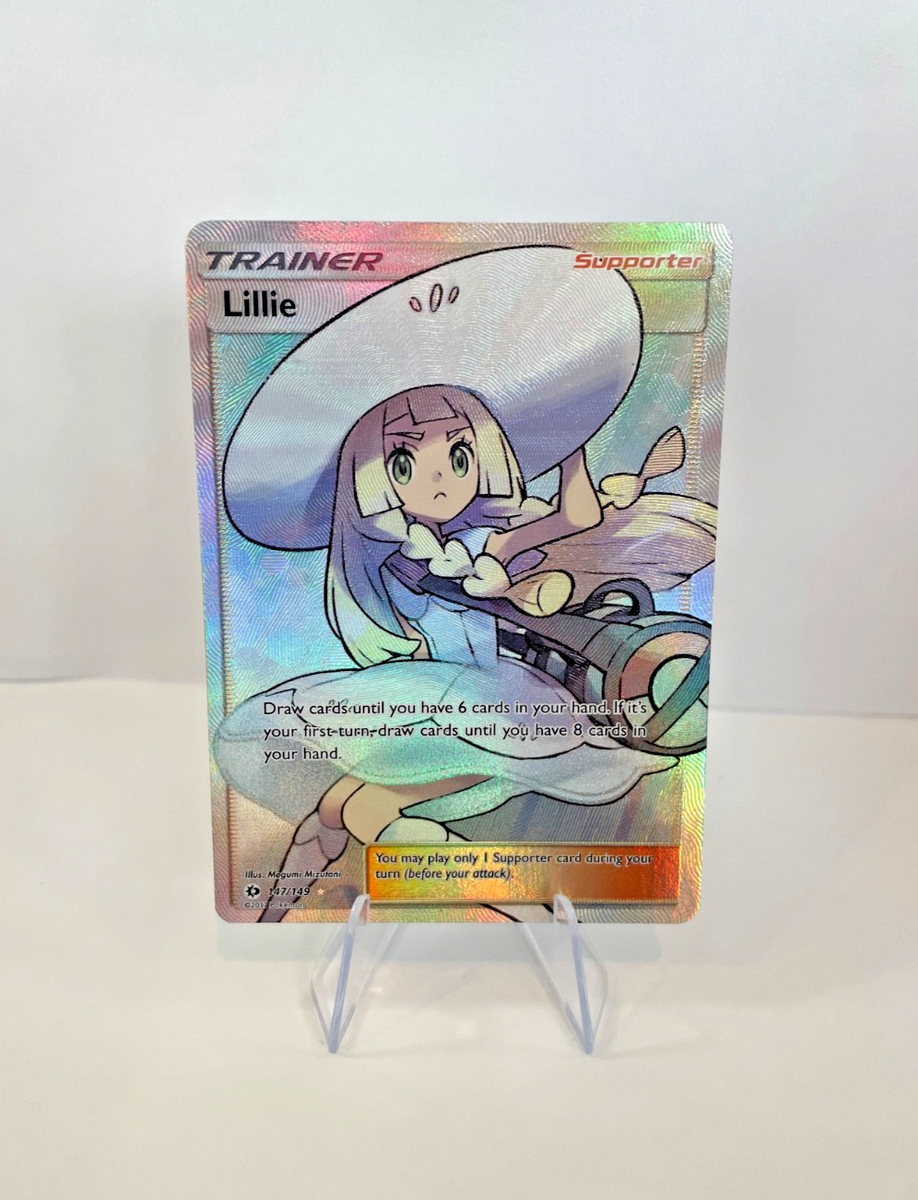 lillie pokemon trainer card Best Lillie's Cards In Journey Together this piece serves as a premier focal point for any high Pokmon Lillie Full Art 147/149