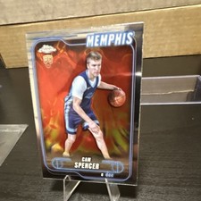Topps 2024-25 Chrome #130 Cam Spencer Rookie Memphis Grizzlies NBA Basketball