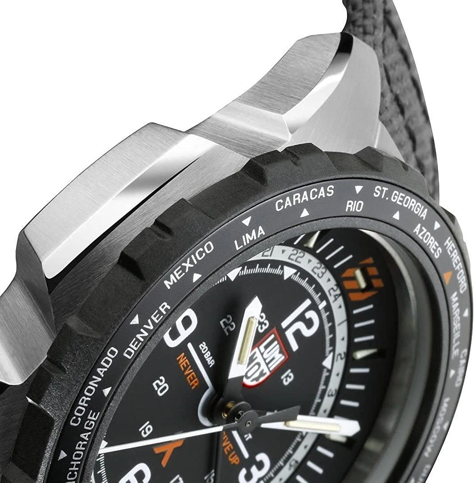 LUMINOX Bear Grylls Men's Air Series GMT XB.3761 Black Watch 45mm - Image 4 of 4