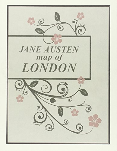 Jane Austen Map of London - Picture 1 of 2