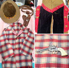Vintage 1950s Yanki Boy Rodeo Rangers Cowboy Outfit Complete Boxed Set