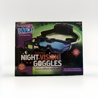NEU Originalverpackt Science MAD! Nachtsichtbrille für Kinder - Fun Missions Twin LED