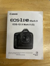 Canon EOS 1DX MARK II Instruction Owners Manual EOS-1DX Mark II Book NEW
