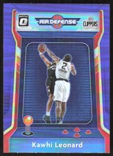 9854F 2020-21 Donruss Optic #4 Kawhi Leonard Air Defense Purple