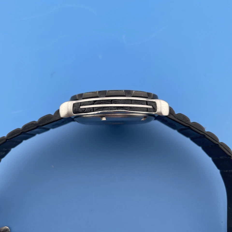 Reloj de cuarzo para hombre TAG HEUER WAC1111-0 esfera blanca 41 mm, batería reemplazada Foto 3 de 4