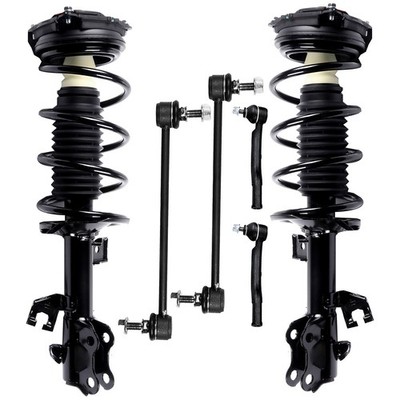 For 2007-2014 Nissan Versa Cube Front Complete Struts Sway Bar End Links