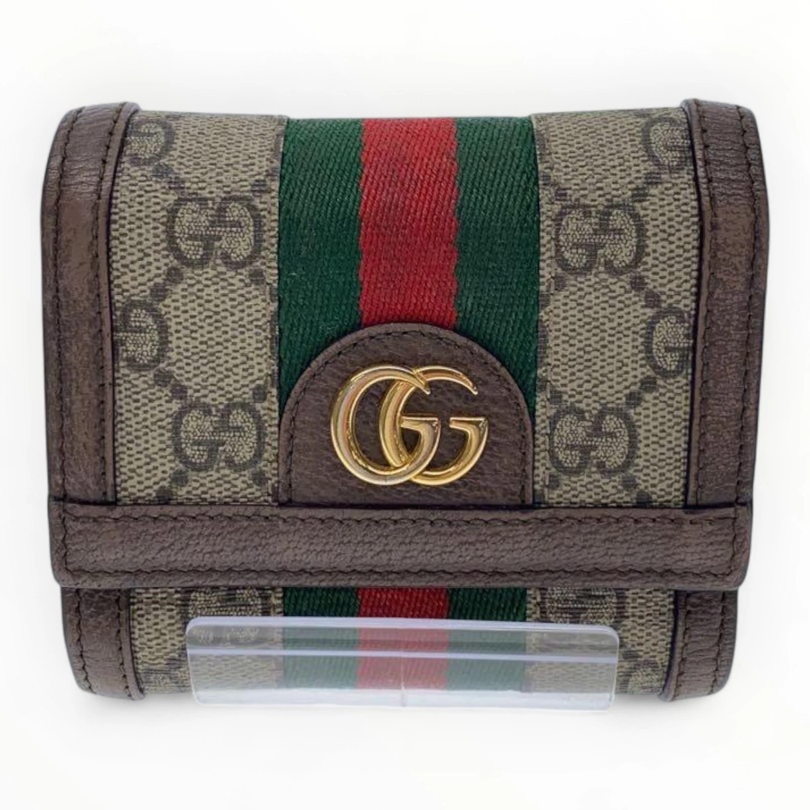 Portefeuille à trois volets GUCCI GG Supreme 2766