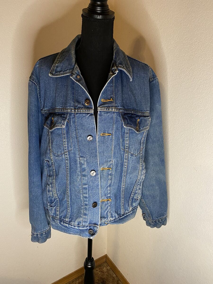 Vintage Men's Silver Spur Western Wear Denim Jacket Size L Vintage Men's Silver Spur Western Wear Denim Jacket Size L