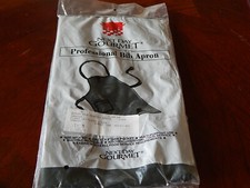 Professional Bib Apron Size 30"x34" Dark Green Machine Wash 1 Side Pocket NEW