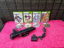 Microsoft Xbox 360 Kinect Sensor Bar With 4 Kinect Sports Video Games Bundle