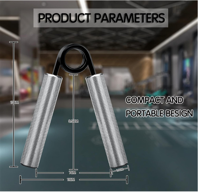 3 PcsGrip Strength Trainer Heavy-Duty Hand Grip Strengthener for Wrist & Forearm