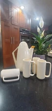 mcm minimalist Claudia Shuride Coffee Pot + 4 Cups