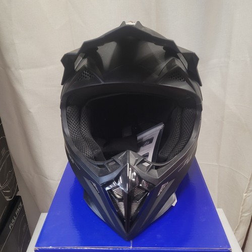 Casco Integrale bambino children full face CGM CROSS Nero Op. Black YL L 51-52 - Picture 3 of 4