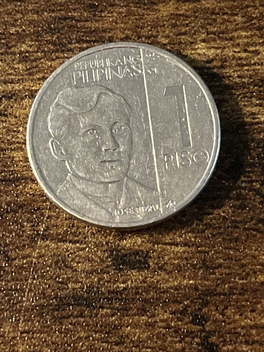 2018年 Ku-Ping 1906 One Tael メダル 2018 Philippines 1 Piso Nickel plated Steel Coin Jose Rizal Waling