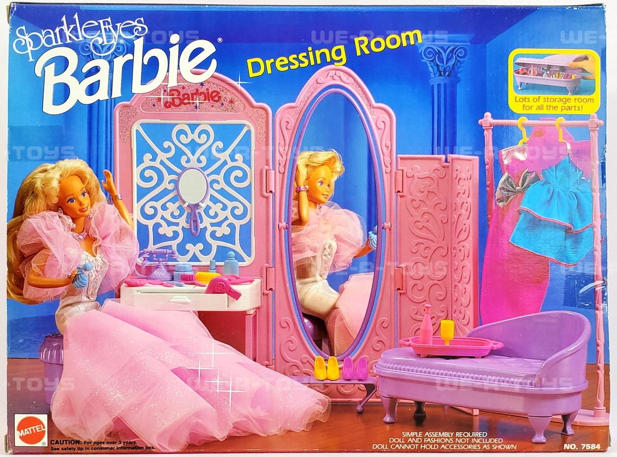 Barbie - カメリアさま専用バービー　ケイトスペイド、アルマーニ Sparkle Eyes Barbie Dressing Room Playset 1992 Mattel No