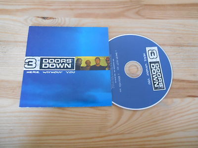 CD Rock 3 Doors Down - Here Without You (2 Song) Promo UNIVERSAL REPUBLIC cb