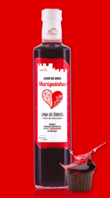 Mariquinhas - Ginja d'Obidos (Kirschlikör) in verschiedenen Variationen Portugal