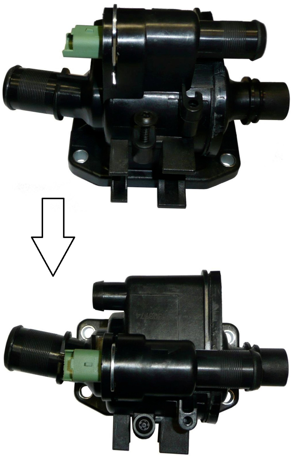 Boîtier thermostat Tech-France Ford Fiesta VI Mazda 2 essence diesel M3774