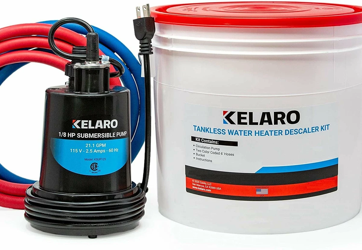 Tankless Water Heater Flushing Descaling Kit for Navien Noritz Just Add  Vinegar 850009354082 | eBay