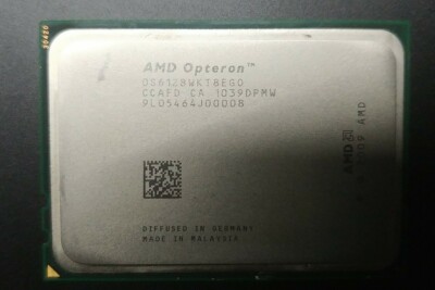 AMD Opteron OS6128WKT8EG0 CPU *USED* socket G34 8 core 8 threads 2.0GHz