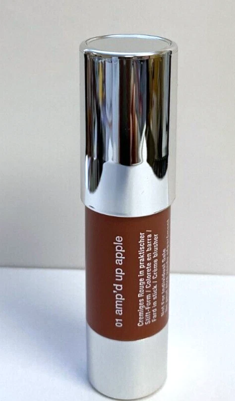 Clinique Chubby Stick Bálsamo Color de mejillas 01 Amp’d Up Apple 0,13 oz/3,6 g NUEVO Foto 2 de 3