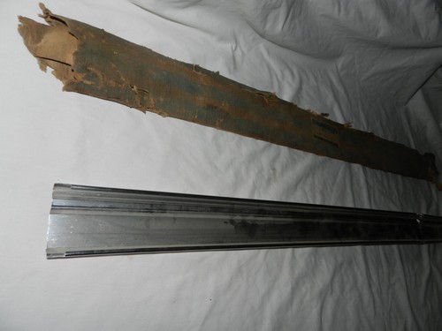 NOS GM 1967 - 68 Chevrolet Pickup Right Hand Quarter Panel Lower Rear Molding - Picture 10 of 11