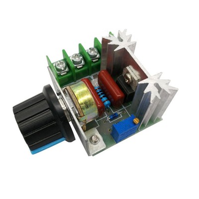 2000W 110V AC SCR Voltage Regulator Adjustable Motor Speed Control Controller Q