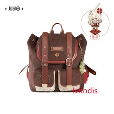 Official Genshin Impact Klee Shoulder Bags Schoolbag Fashion Travel Backpack