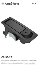 GENUINE SOUTHCO C2 Compression Latch C2-33-25 Key Locker Coach Lorry Horsebox
